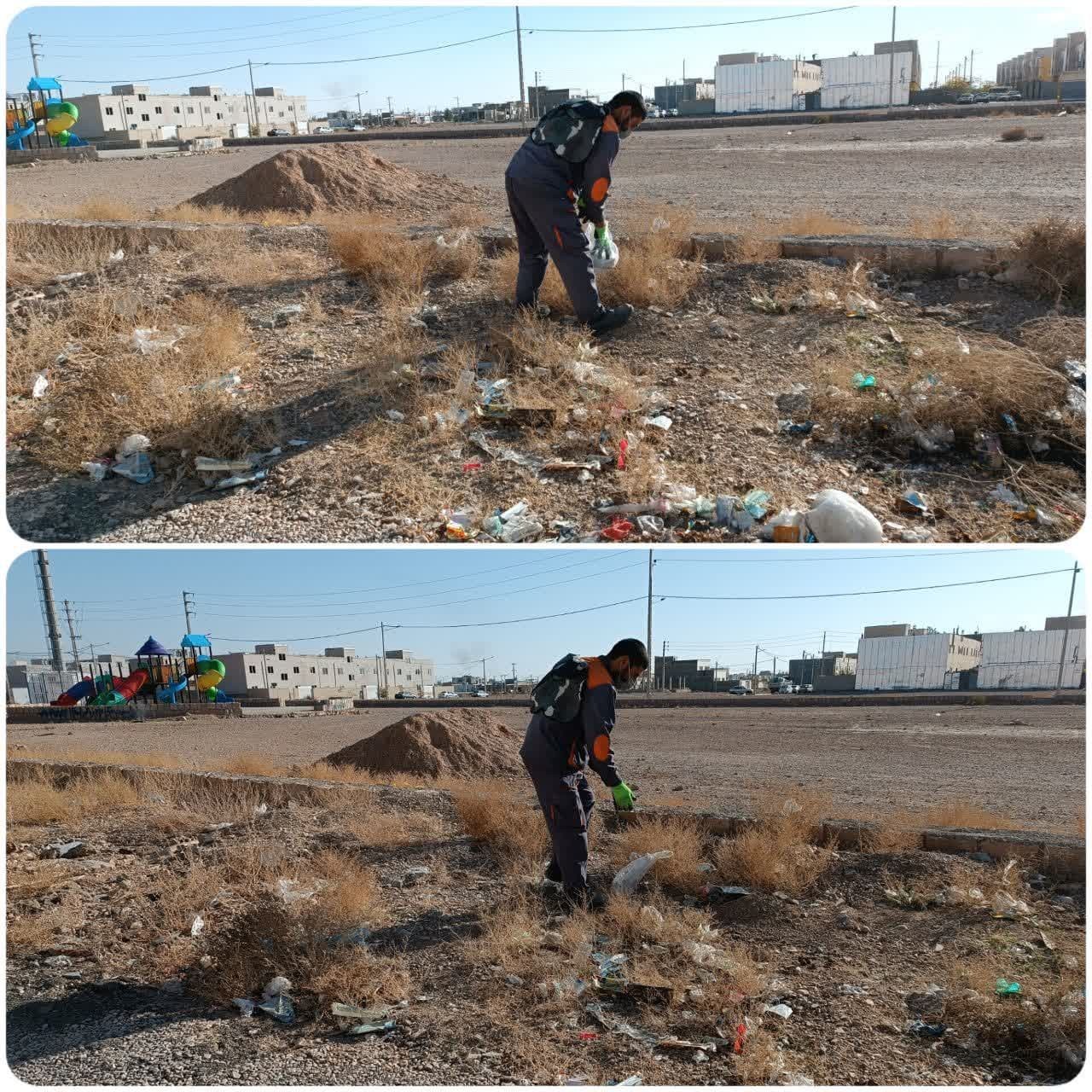 فعالیت مستمر واحد خدمات شهری شهرداری جاجرم