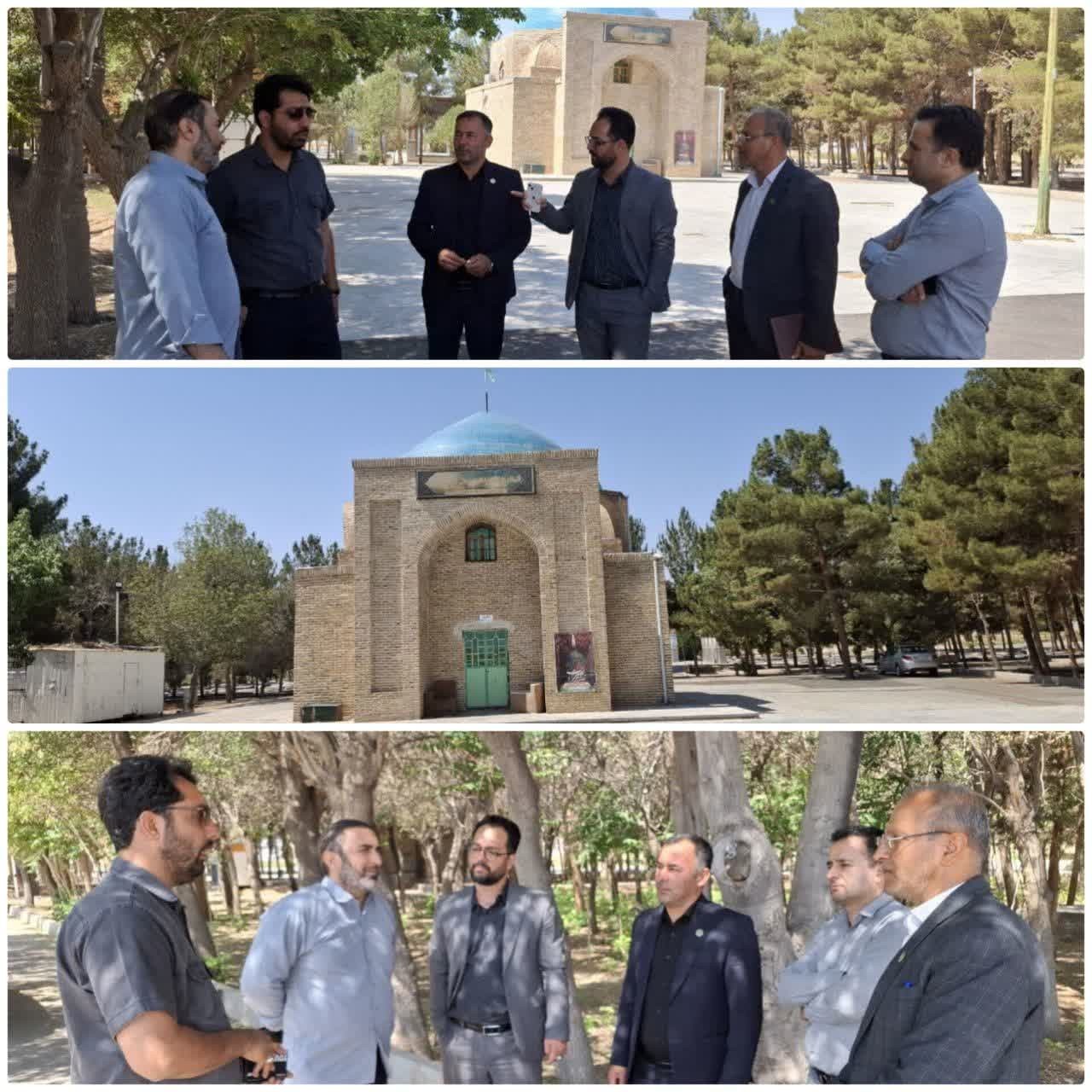 بازدیدی در راستای آغاز طرح توسعه علی بن مهزیار