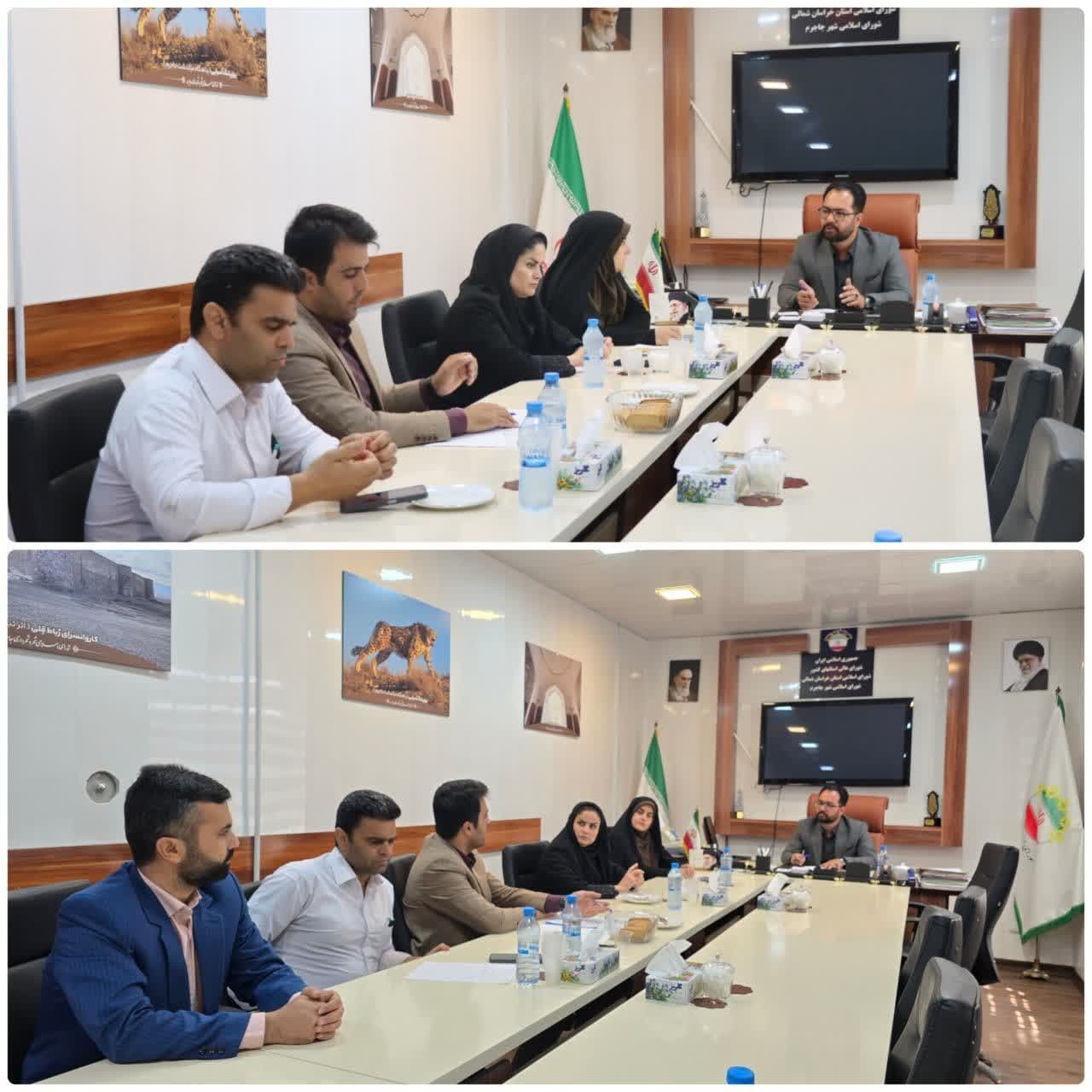 جلسه هماهنگی برگزاری همایش سرمایه گذاری در شهرستان
