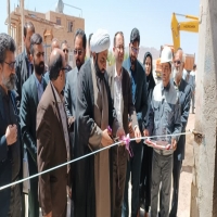 آیین افتتاح کارخانه تولید فرآورده های بتنی شهرداری جاجرم