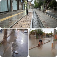 اصلاح شبکه جمع آوری آب‌های سطحی خیابان شهید بهشتی تا خروجی شرقی شهر جاجرم