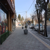 زیباسازی و مناسب سازی گذر عابر پیاده ضلع غربی خیابان شهید بهشتی